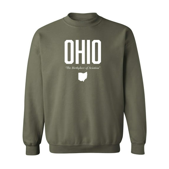 Ohio The Birthplace of Aviation Crewneck Sweatshirt