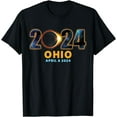 thumbnail image 1 of Ohio Total Solar Eclipse 2024 T-Shirt, 1 of 3