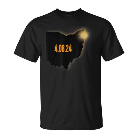 Ohio Total Solar Eclipse 2024 Totality 40824 TShirt