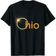 thumbnail image 1 of Ohio Total Solar Eclipse April 08th 2024 Ohio Love Root T-Shirt, 1 of 3