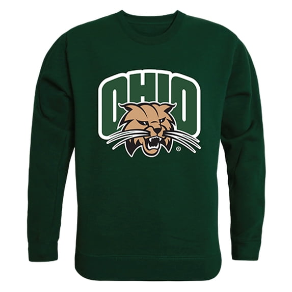 Ohio University Bobcats College Crewneck Sweatshirt - Forest Green, XX-Large