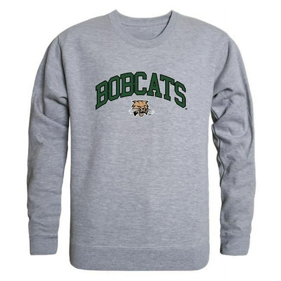 Ohio University Men Campus Crewneck Sweatshirt, Heather Grey - Large