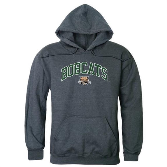 Ohio University Men Campus Hoodie, Heather Charcoal - Medium