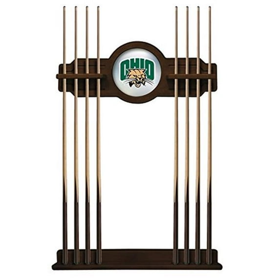 Ohio University Solid Wood Cue Rack with a Navajo Finish