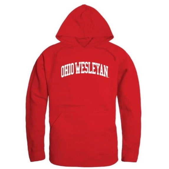 Ohio Wesleyan University Bishops College Hoodie, Red - Large