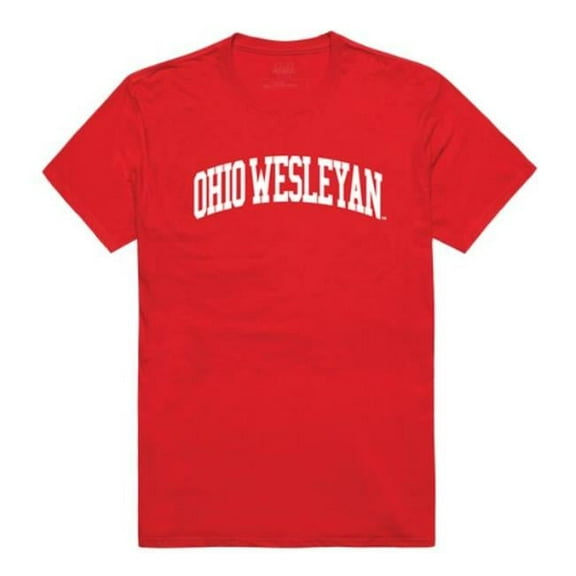 Ohio Wesleyan University Bishops College T-Shirt, Red - Large