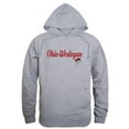 thumbnail image 1 of Ohio Wesleyan University Bishops Script Hoodie, Heather Grey - Large, 1 of 1