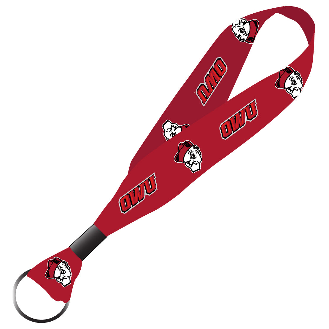 Ohio Wesleyan University NCAA Spirit Cloth Keychain Lanyard - Walmart.com