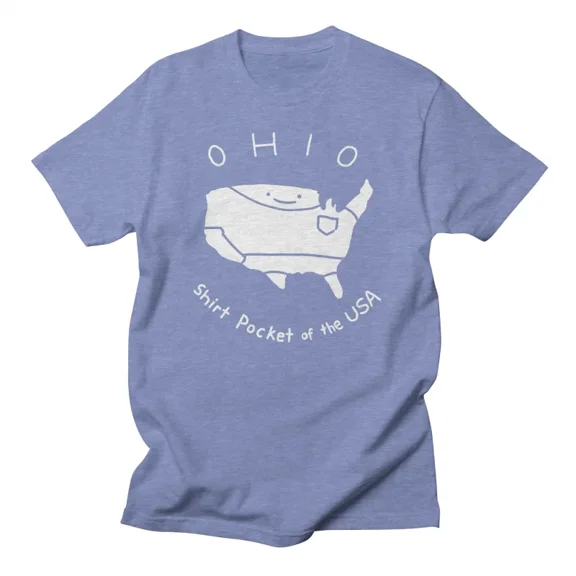 Ohio White Text Nathan W Pyle Strange Planet Store