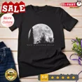 thumbnail image 1 of Ohio's Hocking Hills State Park With Moon and Deer Unisex T-shirt, 1 of 2