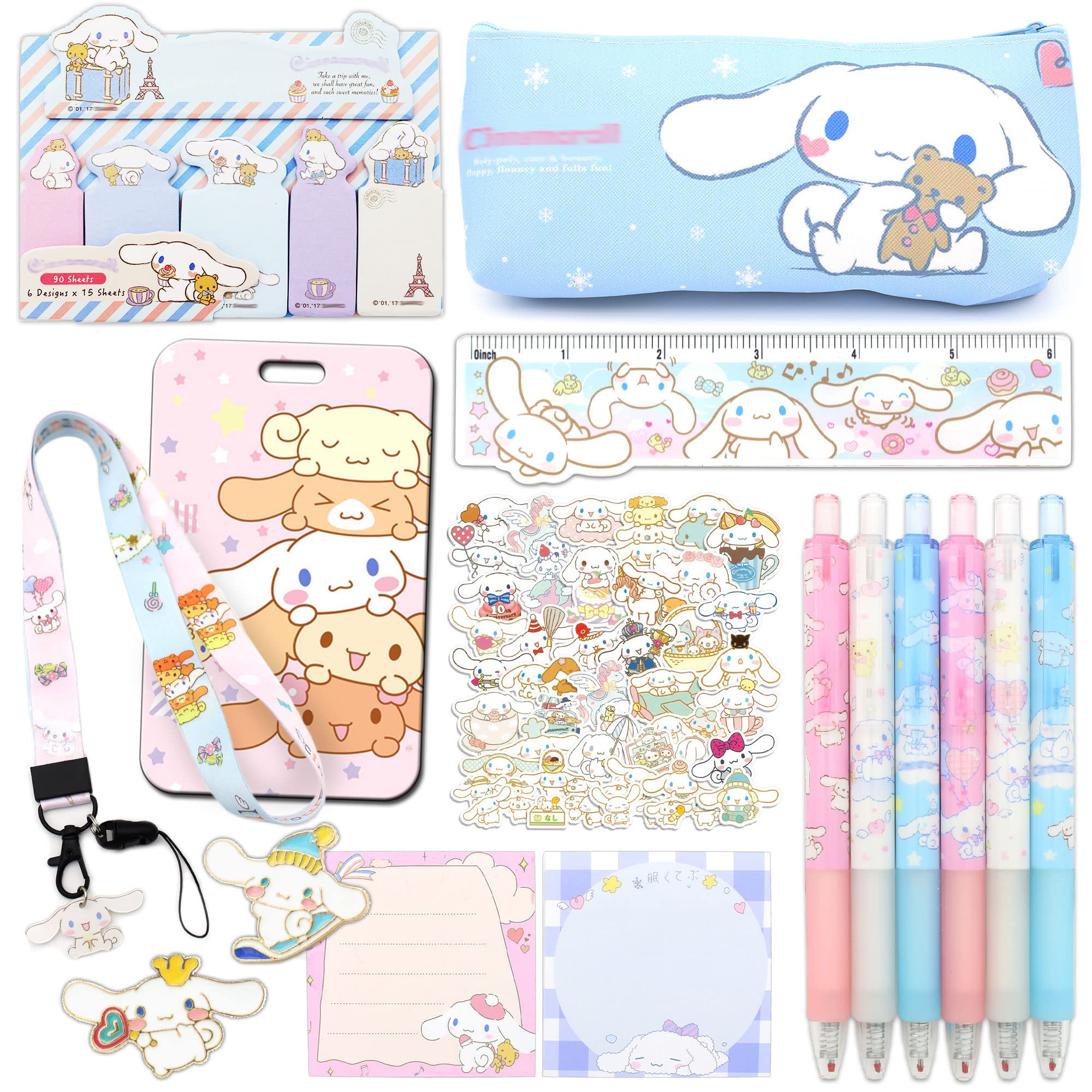 Ohjijinn Kawaii School Supplies Set, Cute Office Supplies, Includes