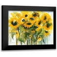thumbnail image 1 of Ohland, Christa 14x12 Black Modern Framed Museum Art Print Titled - Sonnenblumenfeld, 1 of 5