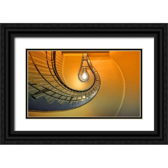 Ohlendorf, Anette 32x20 Black Ornate Wood Framed with Double Matting Museum Art Print Titled - The Pear