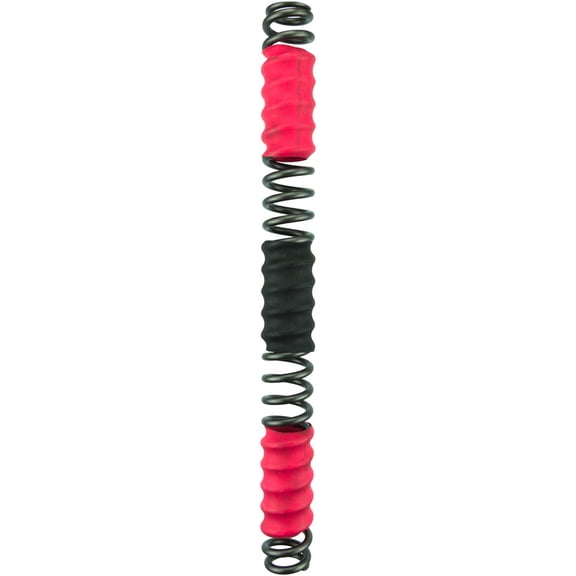Ohlins Front Fork Spring - For RXF38, 65 lbs/in rate, red/black/red bands, Intended for a 240-260 lbs rider