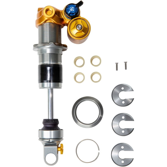 Ohlins TTX22 m.2 Coil Rear Shock - Metric, 185mm x 55mm, Trunnion, Gold