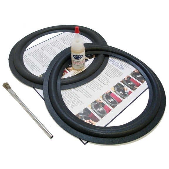 Ohm 10" Angle-attach Speaker Foam Surround Repair Kit - 2A10