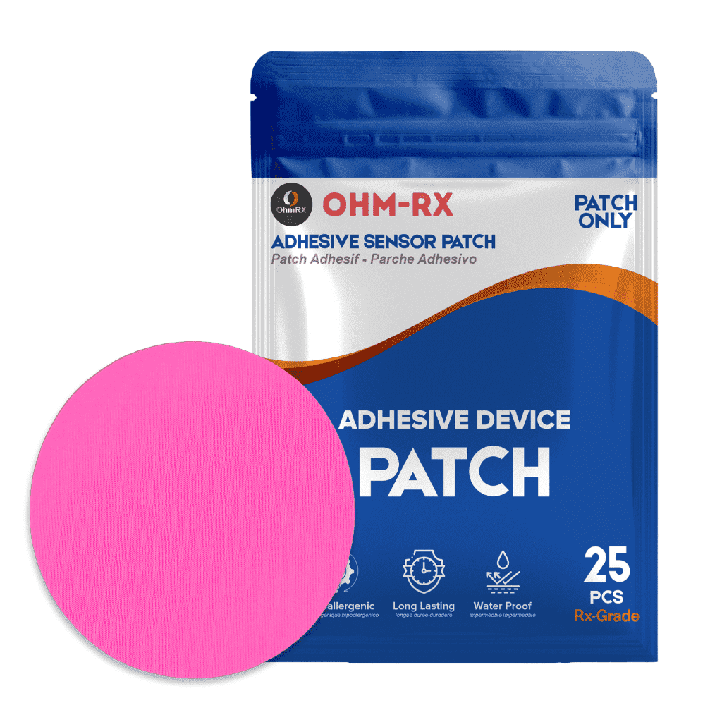 OhmRx Libre 2 & Libre 2 Plus Sensor Covers – Waterproof CGM Overpatch ...