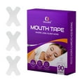 OhmRx Mouth Tape For Better Sleep 90 Count, X Shape Anti Snoring