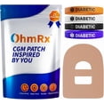thumbnail image 1 of OhmRx Omnipod 5 Adhesive Patches with Strap – Waterproof Pre‑Cut Overpatch, Tan, 25‑Pack – Compatible with Omnipod 5, Dash & Classic, 1 of 8