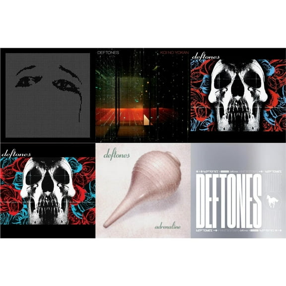 Ohms & Koi No Yokan & Deftones & Deftones (X) (20Th Anniversary/Ruby Red LP Vinyl) & Adrenaline & White Pony (X) (20Th Anniversary Deluxe Edition/Super Deluxe)