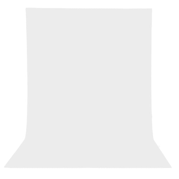 Ohmyroo 1-Piece White Photo Backdrop Cloth with Flat Hanging Fabric Design, Solid Color Photo Background for Portraits and Product Photos, Studio Fabric Backdrop for Studio and Event Scenes