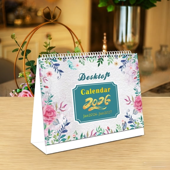 Ohmyroo 2026 Desktop Calendar for Home Office Use Daily Date Tracking Calendar Needs