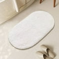 thumbnail image 1 of Ohmyroo 24x36 Inch Oval Absorbent Bath Mat Non-Slip Quick-Drying Rug Suited to Foyer, 1 of 5