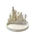 Ohmyroo 3D Printed Christmas Village Decor Tray, Miniature Holiday ...