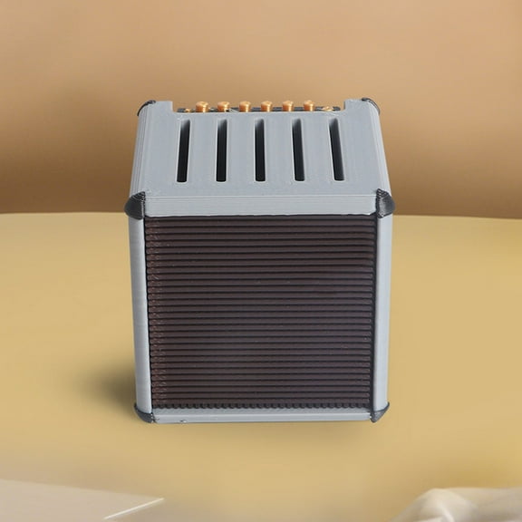 Ohmyroo 3D Printed Guitar Pick Case Compact Storage Box for Picks