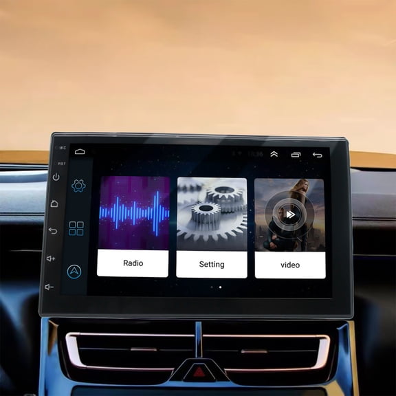 Ohmyroo 7-Inch HD Touchscreen Double Din Auto Stereo Radio With Bluetooth GPS WiFi Mirror Link