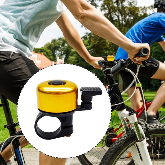 Ohmyroo Aluminum Alloy Bicycle Bell Clear Ringer For Adults And Beginners Fit For Mountain And Road Bikes