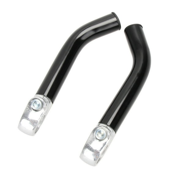 Ohmyroo Aluminum Alloy Bicycle Handlebar Ends 5.9 Inch Ergonomic Bar Extensions For 0.87 Inch Handlebars