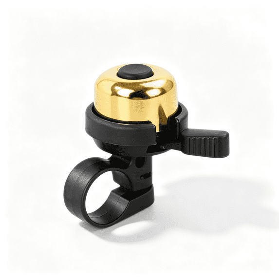 Ohmyroo Aluminum Alloy Bike Bell, Bicycle Handlebar Horn For Adults Kids, Mountain Road Bike Cycling Safety Ringer With Quick Screwdriver Mount Install