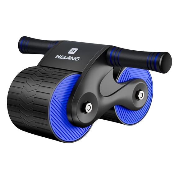 Ohmyroo Automatic Abdominal Training Wheel 9.6x5.7x4.7 Inch ABS Core Roller for Men Women Home Gym Full Body Sculpting Accessory