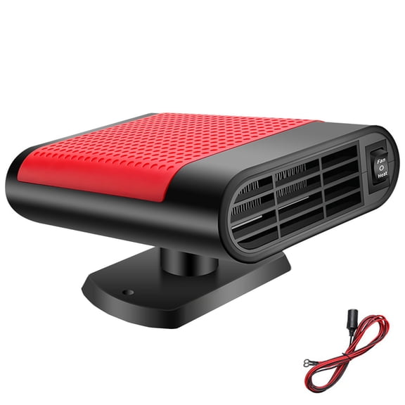 Ohmyroo Car 12V Vehicle Heater and warming Fan Fast Heating Window Defroster and Demister for personal Automobiles