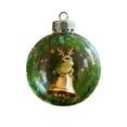 thumbnail image 1 of Ohmyroo Christmas Exquisite Frog Acrylic Flat Hanging Ornaments Festive Decor For Home Tree Holiday Decoration, 1 of 6