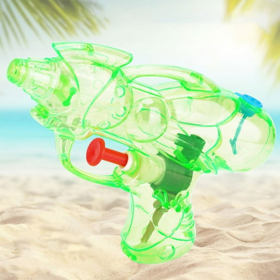Ohmyroo Compact Water Blaster Toy 5 Inch Transparent Reservoir Soaker For Summer Pool Beach and Outdoor Travel Games