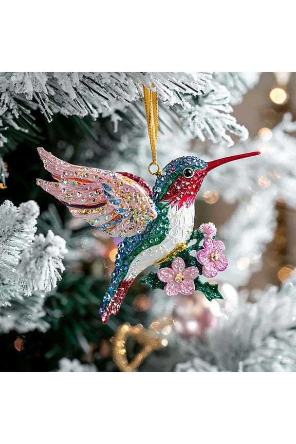 Delicate Hummingbird Pendant Elegant Bird Design Jewelry Charm for Necklaces Bracelets and Crafting Projects