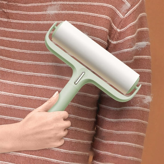 Ohmyroo Detachable Lint Roller with Refill Strong Adhesion Tool for Clothing Sofa Bedding