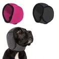 thumbnail image 1 of Ohmyroo Dog Noise Protection Earmuffs Adjustable Strap Waterproof Winter Snood Hood for Small Breeds Grooming Bathing Stress Relief Defender, 1 of 6