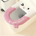thumbnail image 1 of Ohmyroo EVA Waterproof Toilet Seat Cover Non-Slip For Home Bathroom, 1 of 6