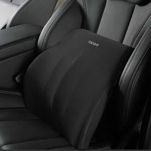 Ohmyroo Ergonomic Auto Seat Lumbar Support Cushion Memory Foam Backrest For Home Travel