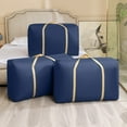 thumbnail image 1 of Ohmyroo Extra Large Laundry Bag Non Woven Fabric Storage Tote With Pull Cord Navy, 1 of 6