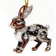 thumbnail image 1 of Ohmyroo Flat Acrylic Animal Christmas Pendant Ornament, Three Inch 2D Printed Holiday Tree Hanging Decoration, Lightweight Collectible Festive Decor Accessory For Home And Gifts, 1 of 4