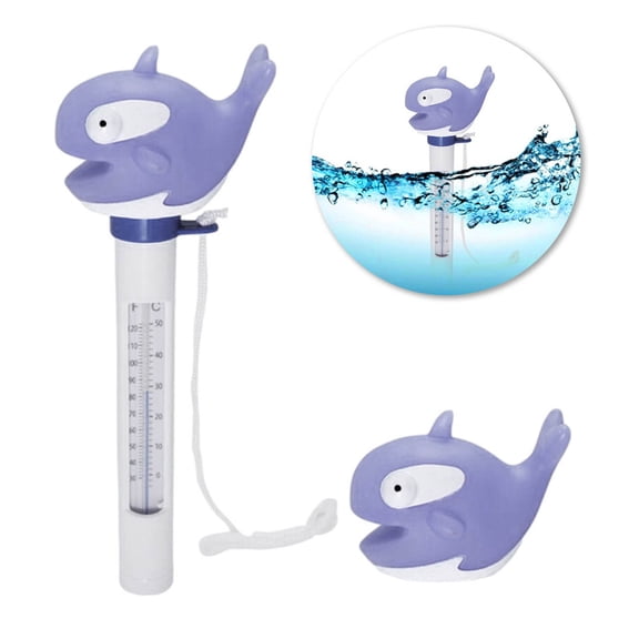 Ohmyroo Floating Pool Thermometer for Spas and Hot Tubs Easy Read Instant Water Temperature Gauge with High Accuracy