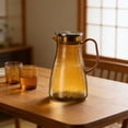 thumbnail image 1 of Ohmyroo Hammered Texture Beverage Pitcher with Stainless Steel Lid 60 Oz Large Water Jug for Home Kitchen Table, 1 of 6