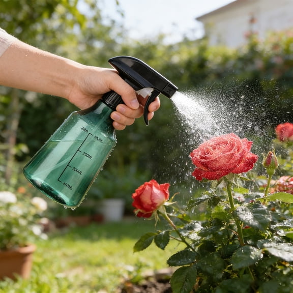 Ohmyroo Handheld Misting Bottle Garden Sprayer For Indoor Flora Outdoor Greenery Tool Assorted Colors 7.9 Inch
