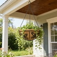 thumbnail image 1 of Ohmyroo Hanging Flora Basket Iron Frame Garden Decoration Basket for Outdoor and Indoor Greenery, 1 of 6