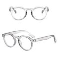 thumbnail image 1 of Ohmyroo Irregular Fashion Flat Mirror Glasses 5.47 Inch Multicolor PC Frame For Men Women Anti-Blue Light Daily Eyewear Tool, 1 of 9