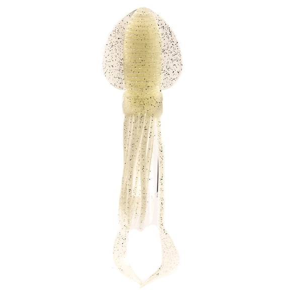 Ohmyroo Luminous Squid Soft Plastic Fishing Lure Set For Deep Sea Angling Without Hooks 7.2 Inch